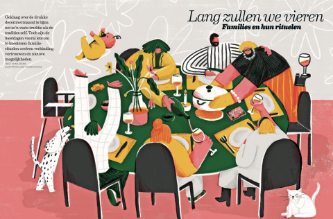 Interview in Zin: lang zullen we vieren. Families en hun rituelen